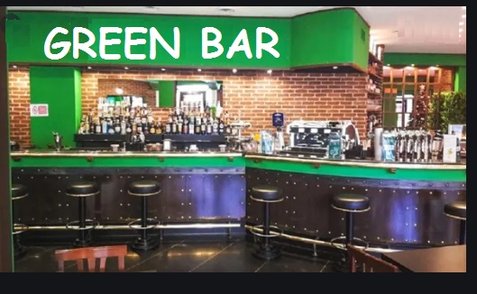 green pub bar