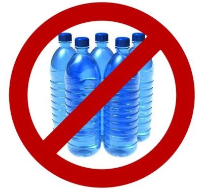 stop bottiglie plastica