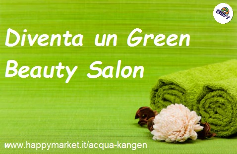 green beauty salon happy