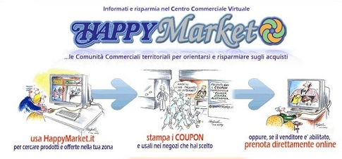 happymarket comunita commerciale italiana